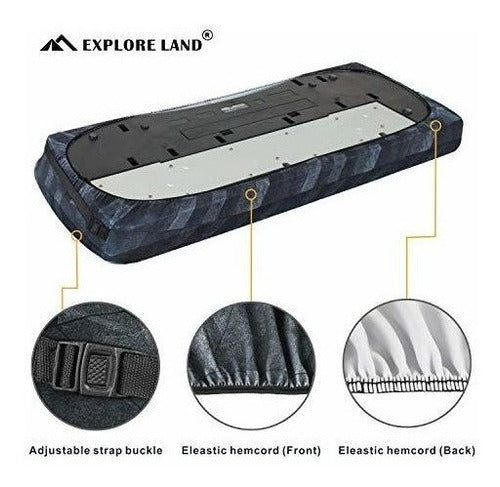 Explore Land 88 Keys Piano Keyboard Dust Cover 3