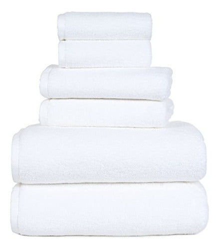 Lavish Home 100% Cotton Zero Twist Towel Set 0