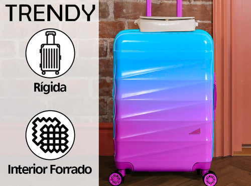 Medium 24-inch Expandable Hard Shell Suitcase with 4 360° Wheels and Built-in Lock - Elegant Design 6