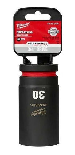 Milwaukee 4966 6405 3/4" Impact Socket 30mm Long 0