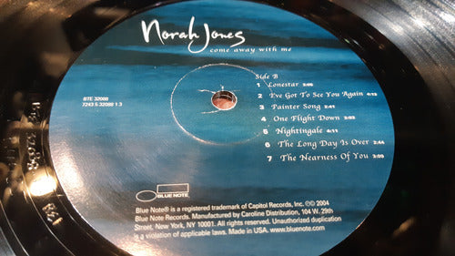 Norah Jones Come Away With Me Lp Vinilo Usa Muy Bueno 2004 1