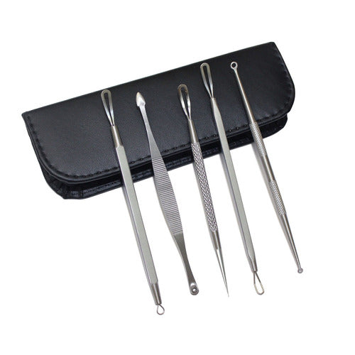 5 X Blackhead Acné Comedones Espinilla Defecto Extractor Rem 0