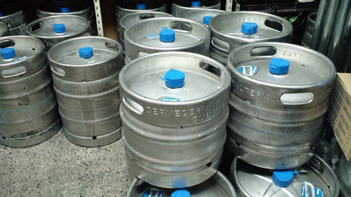 Barril De Cerveza Quilmes Chopp 50 Litros Lleno 1