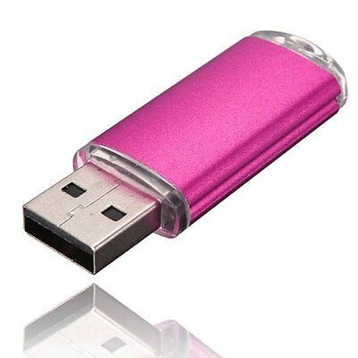 Pega 10 X Pink USB 2.0 Flash Drives 1GB 4