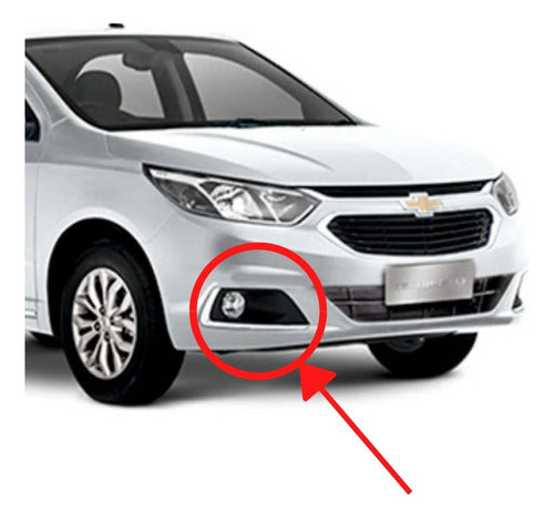 Chevrolet Moldura Cromada Der Faro Aux Cobalt 17 1