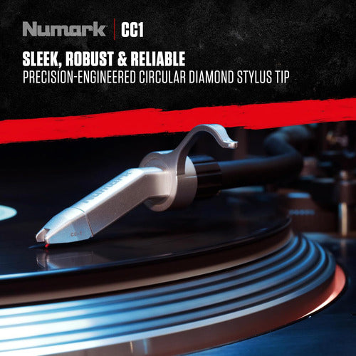 Numark CC-1 - Ultra-Robust DJ Head and Needle for Turntables 2