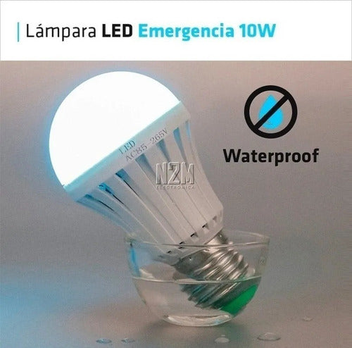 Buenos Aires LED Emergency Lamp 10W 3 Hours Autonomy Pack of 10 3