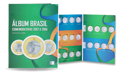 6 Álbuns Do Brasil 1854 A 2035 Promoção Numismática 6