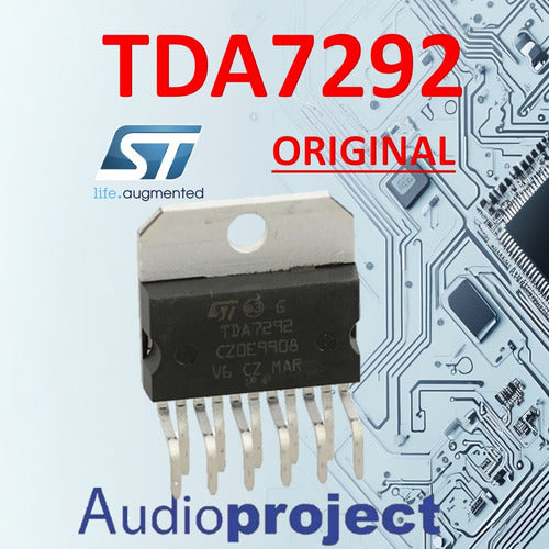 STMicroelectronics Tda7292 - Stereo Amplifier Integrated Circuit 2x40 Watts 1