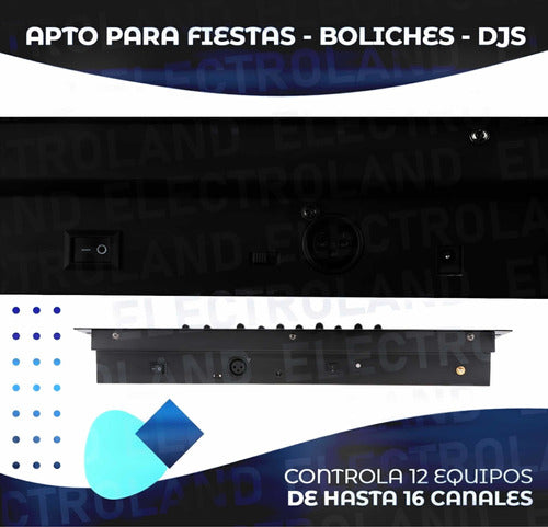 Consola Dmx 512 Universal 192 Canales Efectos Luces Dj Fiest 3