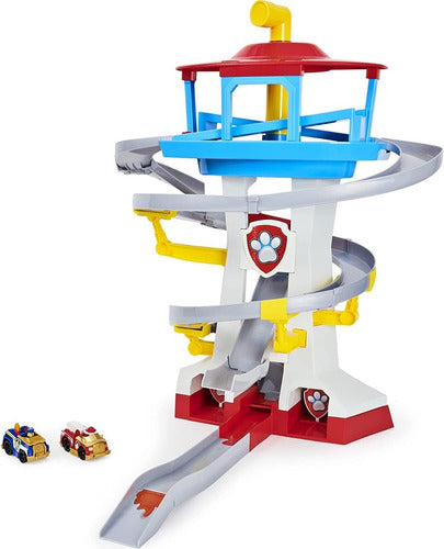 Pista Paw Patrol Torre De Control Playset C/autos Original 0