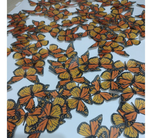 Laminas Comestibles Quilmes Mariposas Decorativas Varios Colores Surtidas Promo!!100 1