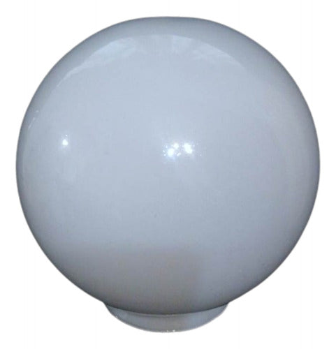 Carjavi Tulipa Globo 8x15 Vidrio Opal Con Cuello 0