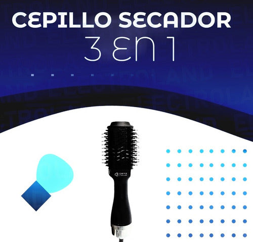 Oryx Cepillo Plancha Pelo Alisador Secador De Cabello Eléctrico 1