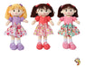 Tws Musical Plush Doll with Colorful Floral Dress 3