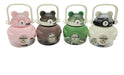 Bear Shape Water Bottle with Double Spout and Straw 1100ml 0