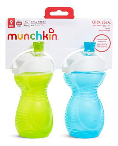 Munchkin Click Lock Bite-Proof Sippy Cup 3