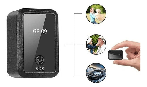 GPS Tracker GF-09 Vehicle Motorcycle Kid Elderly Locator Offer 1