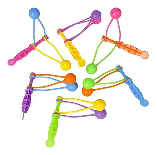 Neón Plastic Clackers Klakkers Noise Makers Party Favors 12 0