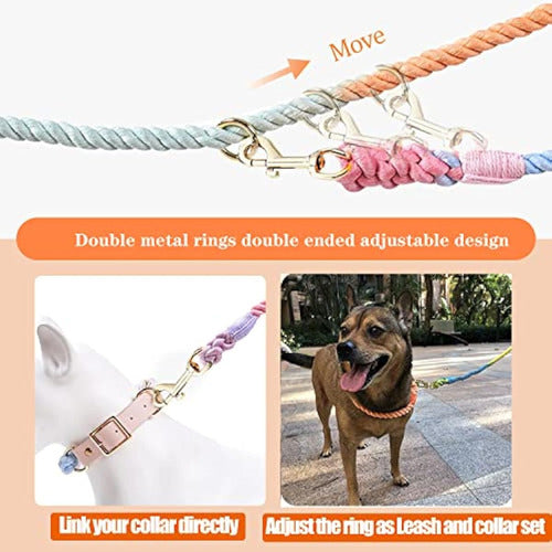 Tesitehi Multifunctional Rope Leash for Dogs 2