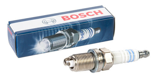 Bosch WR7DC+ Spark Plug Kit x4 for Chevrolet Agile Corsa 1