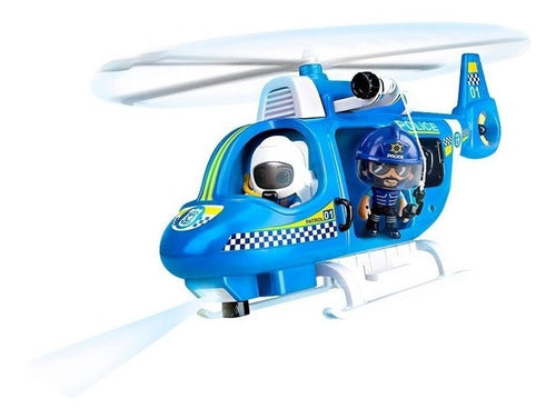 Pinypon Action Helicoptero De Policia Con Luces Lny 14782 1