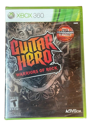 Juego Xbox360: Guitar Hero: Warriors Of Rock 0