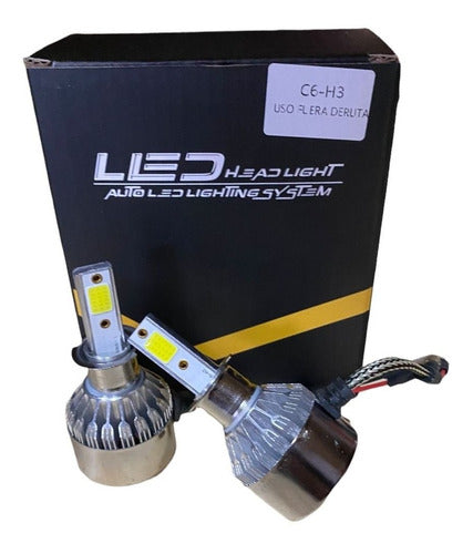 Kit Cree LED Bulb COB Lamp H7 H1 H3 H8 H11 H16 H27 9006 9005 2