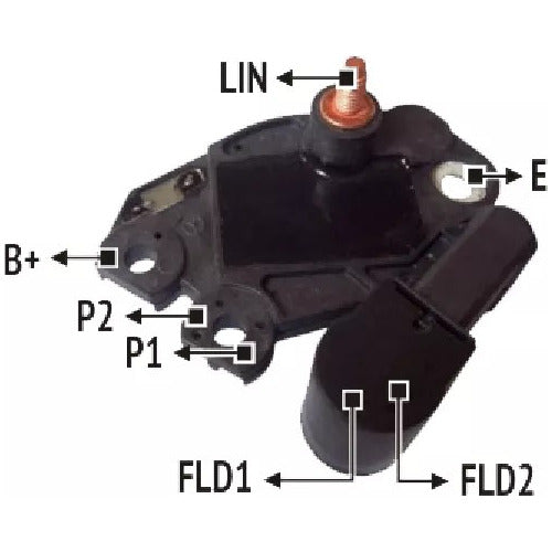 Regulador De Voltaje Alternador Valeo Rnv 593970 0