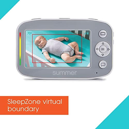 Summer Infant Baby Pixel Cadet Video Monitor with Color Screen A 4