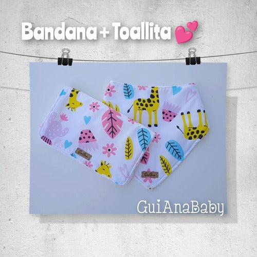 GuiAna Bandanas With Cotton Towel X10 3