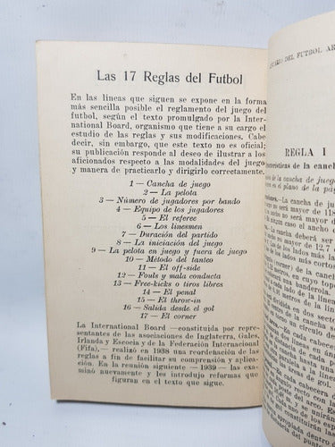 Antiguo Anuario Del Fútbol Argentino 1942 Fixture Mag 57954 6