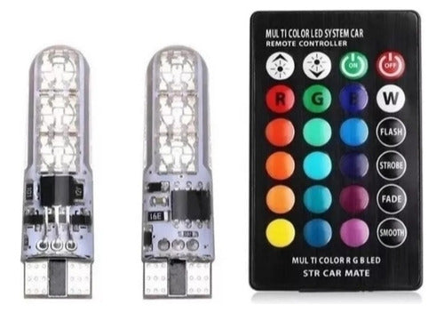 Multicolor T10 RGB 12V LED Position Light for Corven Mirage 0