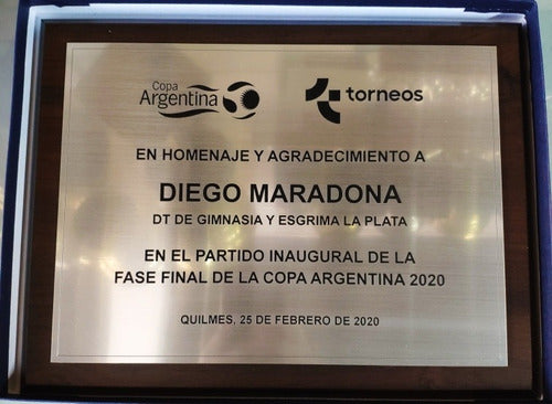 Placa Reconocimiento, Plaqueta, Grabado Incluido 6