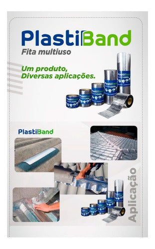 Fita Manta Asfáltica 5cmx10m Aluminizada 9 Unidades 2