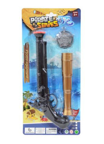 Pirate Weapons Set x3 Pieces in Blister 17x37cm - AB-11950 0