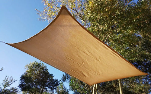 Toldo Vela P/ Sombra Viento Y Granizo C/ Protección Uv -4*2 5