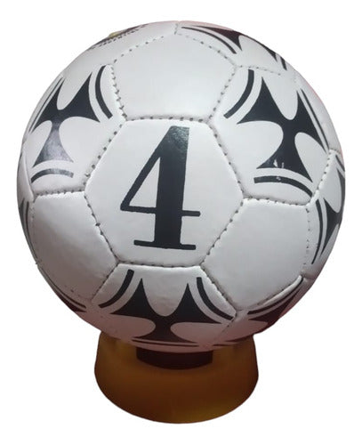 Unica Sport Futsal Ball N°4, Medium Bounce, Hand Sewn 0