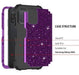 Funda Para Galaxy Ao3 S Shiny Purple/black 1