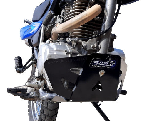 Shield Protecciones - Gaspar Ringuelet Chapon Cubre Carter Haojue Nk 150 - Suzuki Dr 150 Shield® 1