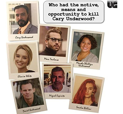 University Games Murder Mystery Party: Underwood Cellars 2