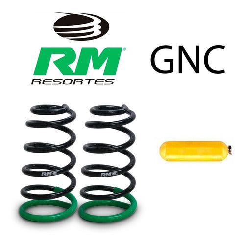 Kit 2 Espirales Rm Traseros Reforzados Gnc - Jeep Renegade 2