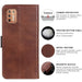 Funda Flip Cover Para Motorola G9 Plus Marron 1