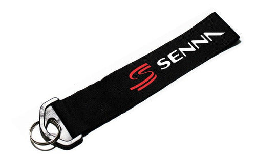 Llavero Cinta Tow Strap F1 Ayrton Senna 0