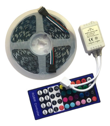 RGBW 5050 LED Strip with Remote Control - 44 Buttons Kit 0