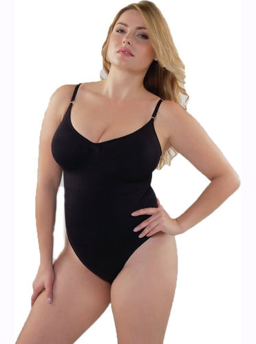 Aretha Body Modelador Less Reductor Art 838 De Lycra 0