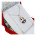 Joyas Center Conjunto Escudo Barcelona Plata 925 Cadena Forcet A6c Cule 0