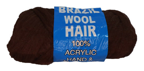 Kanekalon Wool Thread for African Braids and Dreadlocks in Roll 8