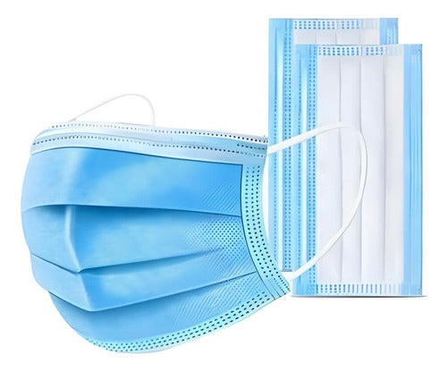 Health Care Tricap Elastic Clip Face Masks 50 Units 0