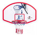 Recreational Mini Basketball Hoop with Net - Imported Fiberglass Board 0